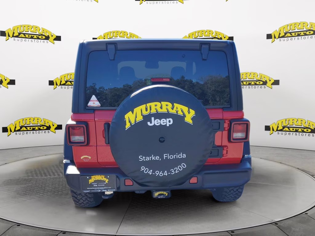 2026 Firecracker Red Clearcoat Jeep Wrangler Willys 4X4 SUV