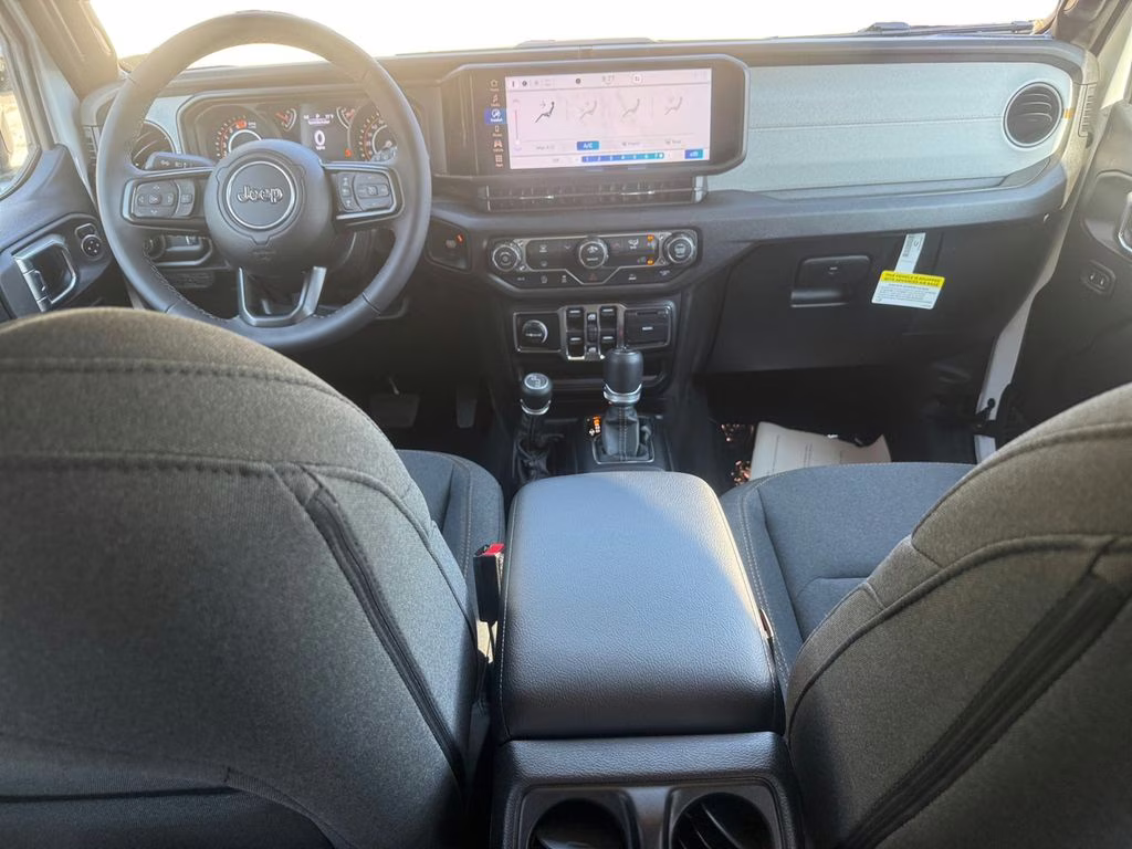 2026 Bright White Clearcoat Jeep Wrangler Sport S 4X4 SUV