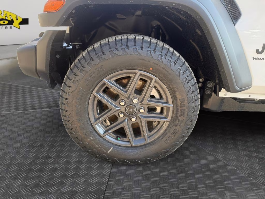 2026 Bright White Clearcoat Jeep Wrangler Sport S 4X4 SUV