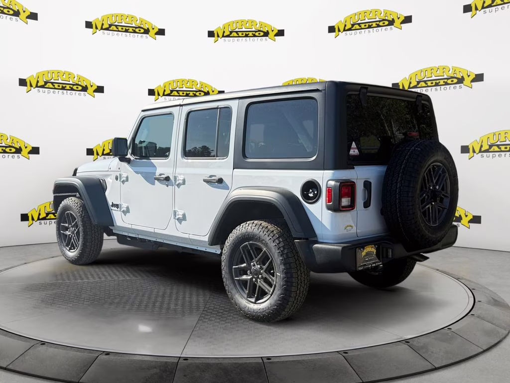 2026 Bright White Clearcoat Jeep Wrangler Sport S 4X4 SUV