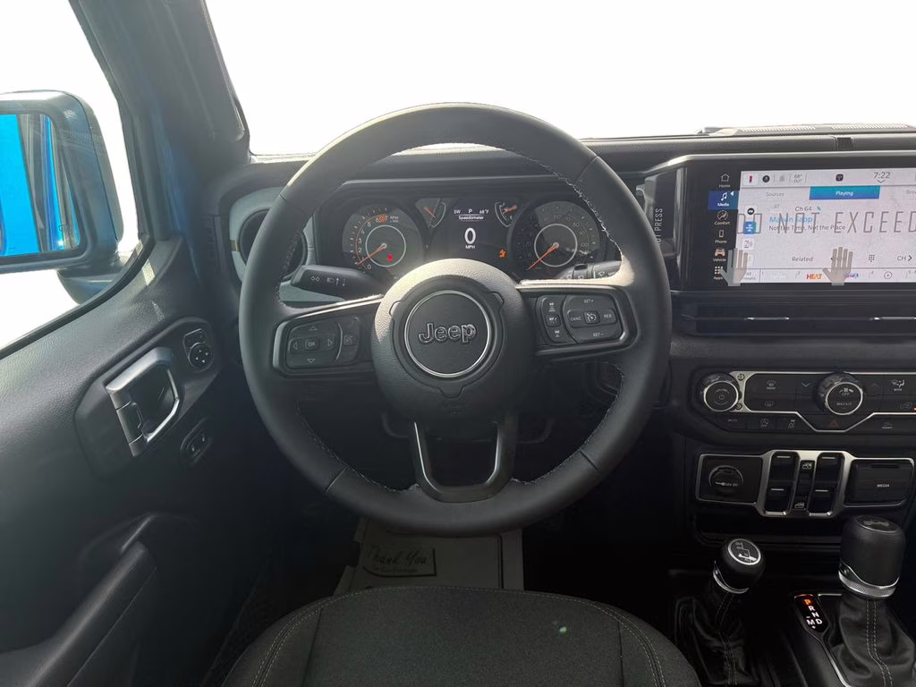 2026 Hydro Blue Pearl Coat Jeep Wrangler Sport S 4X4 SUV