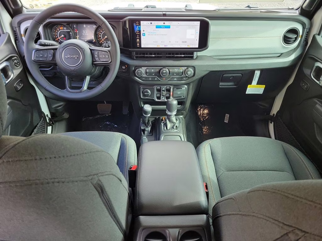 2026 Bright White Clearcoat Jeep Wrangler Sport S 4X4 SUV