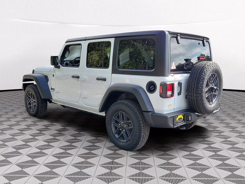 2026 Bright White Clearcoat Jeep Wrangler Sport S 4X4 SUV