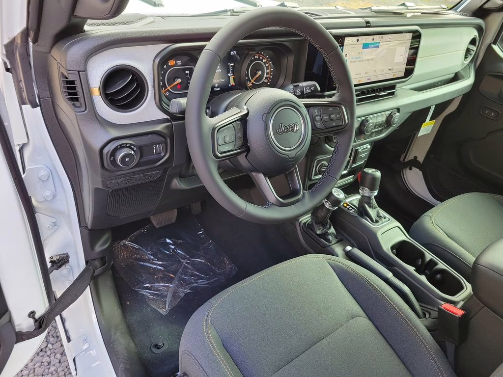 2026 Bright White Clearcoat Jeep Wrangler Sport S 4X4 SUV