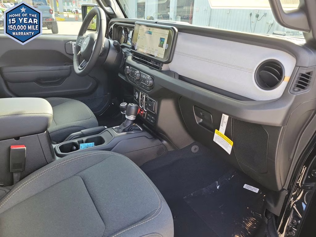 2026 Black Clearcoat Jeep Wrangler Willys 4X4 SUV