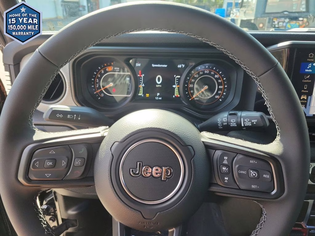 2026 Black Clearcoat Jeep Wrangler Willys 4X4 SUV