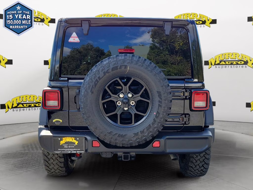 2026 Black Clearcoat Jeep Wrangler Willys 4X4 SUV