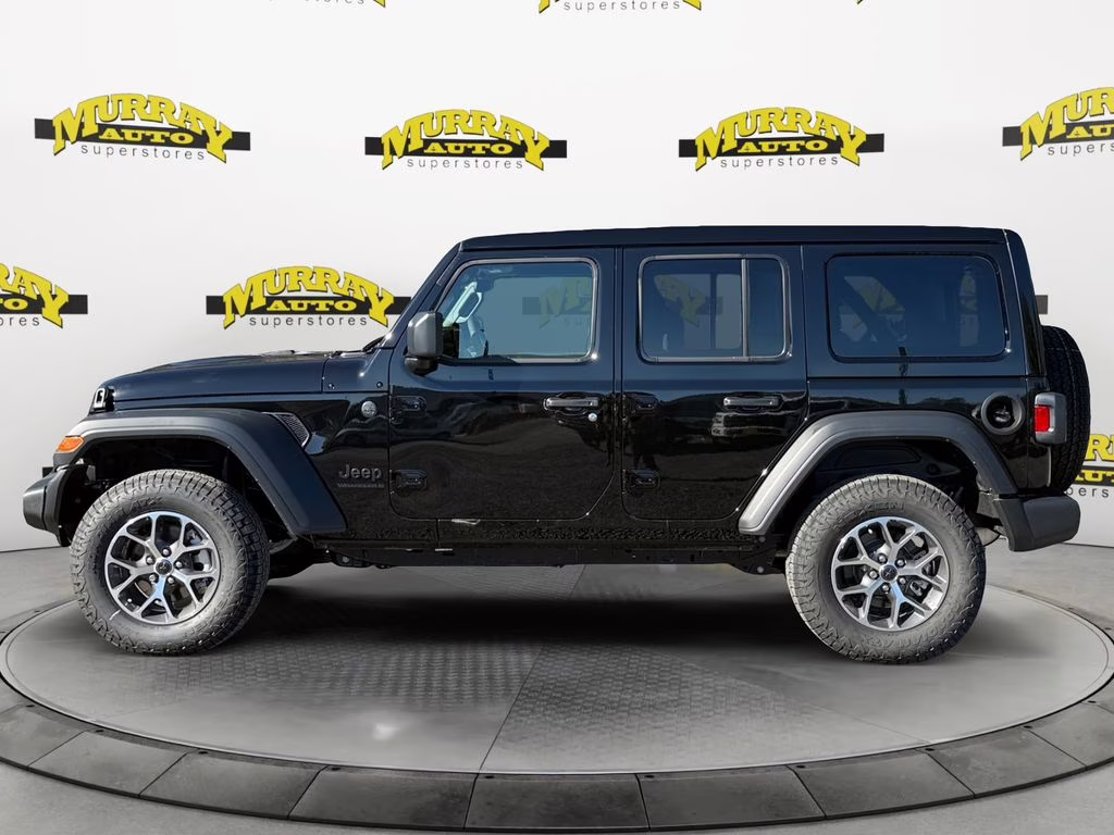 2026 Black Clearcoat Jeep Wrangler Sport S 4X4 SUV