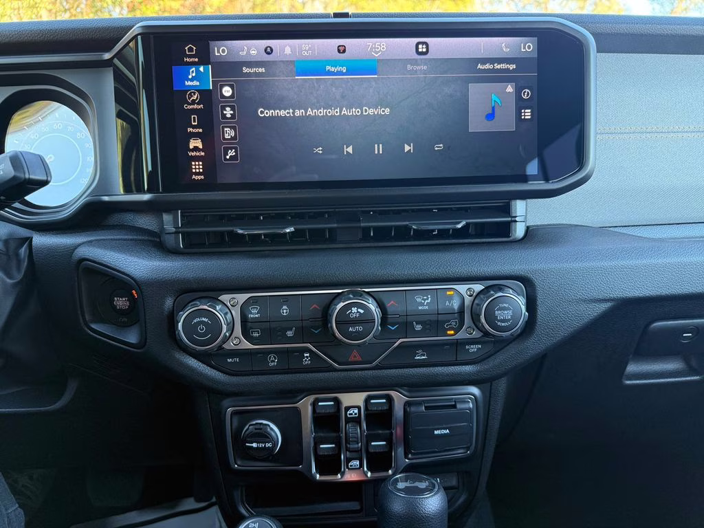 2026 Black Clearcoat Jeep Wrangler Sport S 4X4 SUV