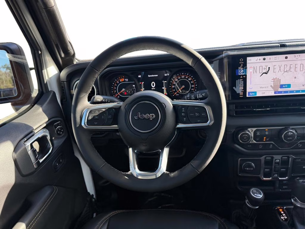 2026 bright white clearcoat Jeep Wrangler Sahara 4X4 SUV