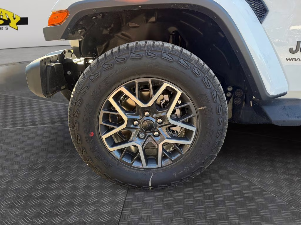 2026 bright white clearcoat Jeep Wrangler Sahara 4X4 SUV