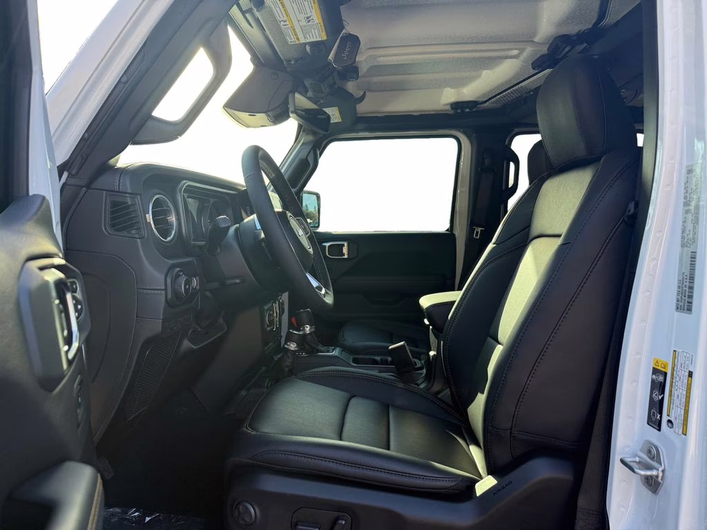 2026 bright white clearcoat Jeep Wrangler Sahara 4X4 SUV