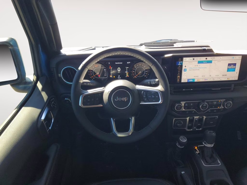 2025 Hydro Blue Pearl Coat Jeep Wrangler Sahara 4X4 SUV