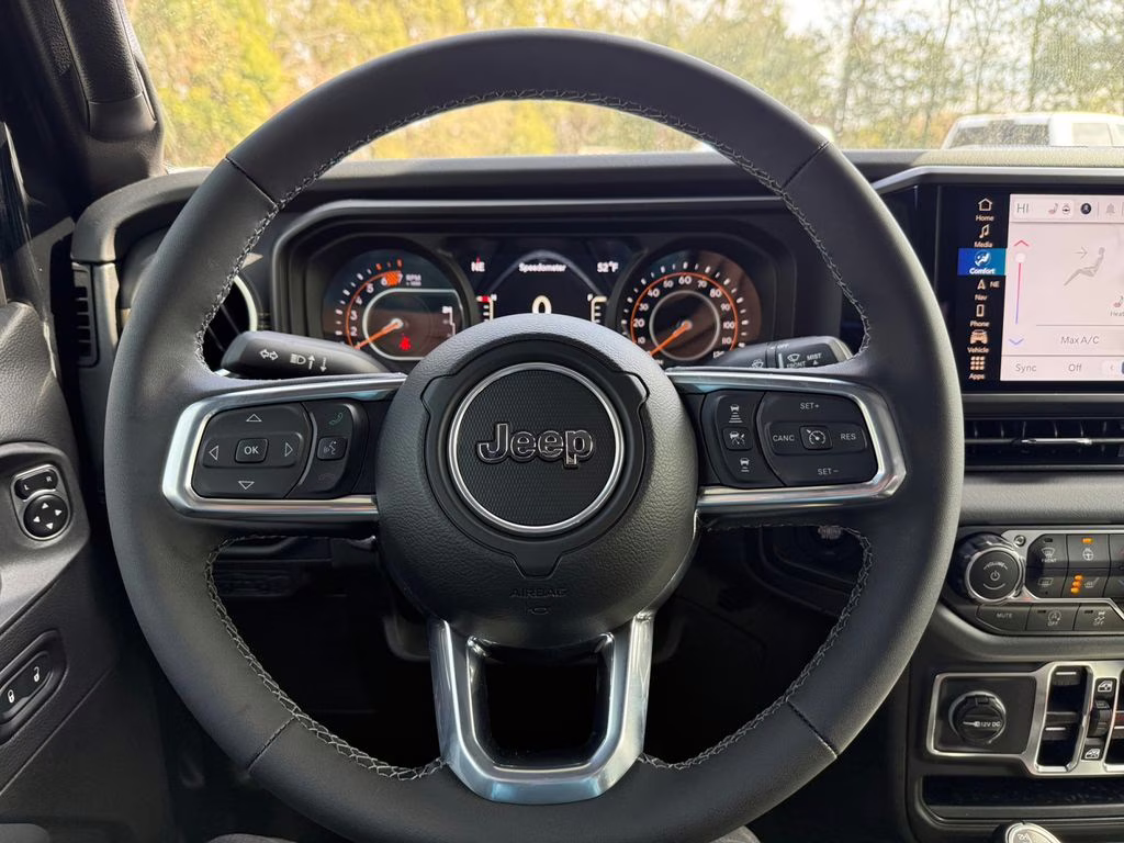 2025 Black Clearcoat Jeep Wrangler Sahara 4X4 SUV