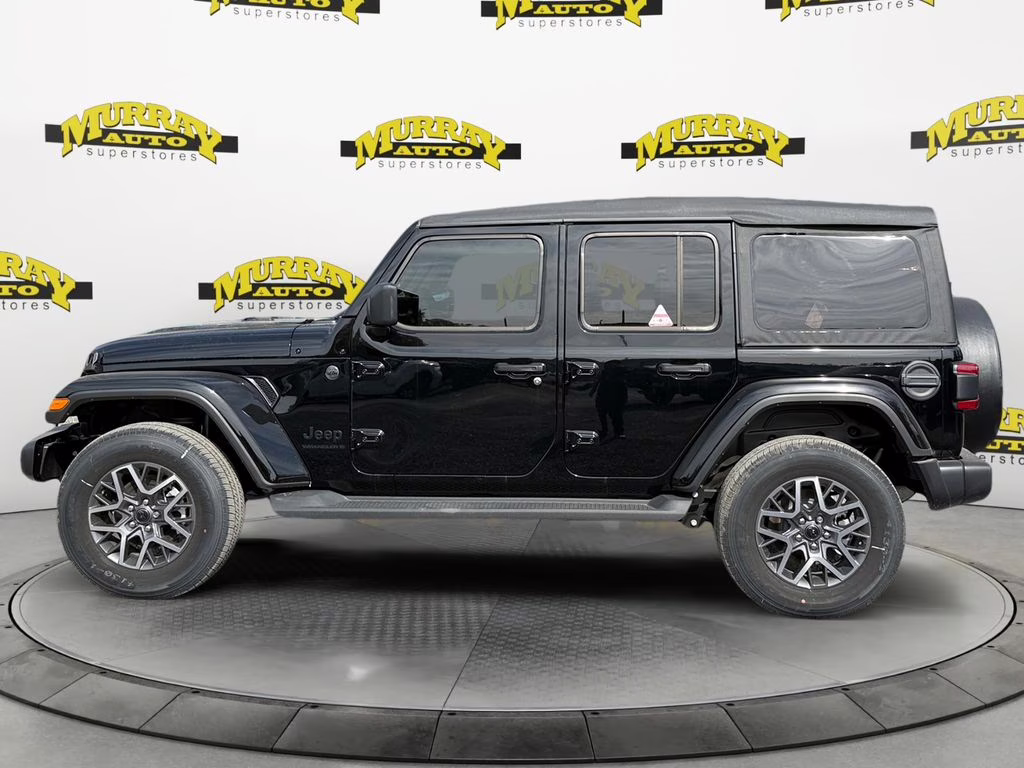 2025 Black Clearcoat Jeep Wrangler Sahara 4X4 SUV