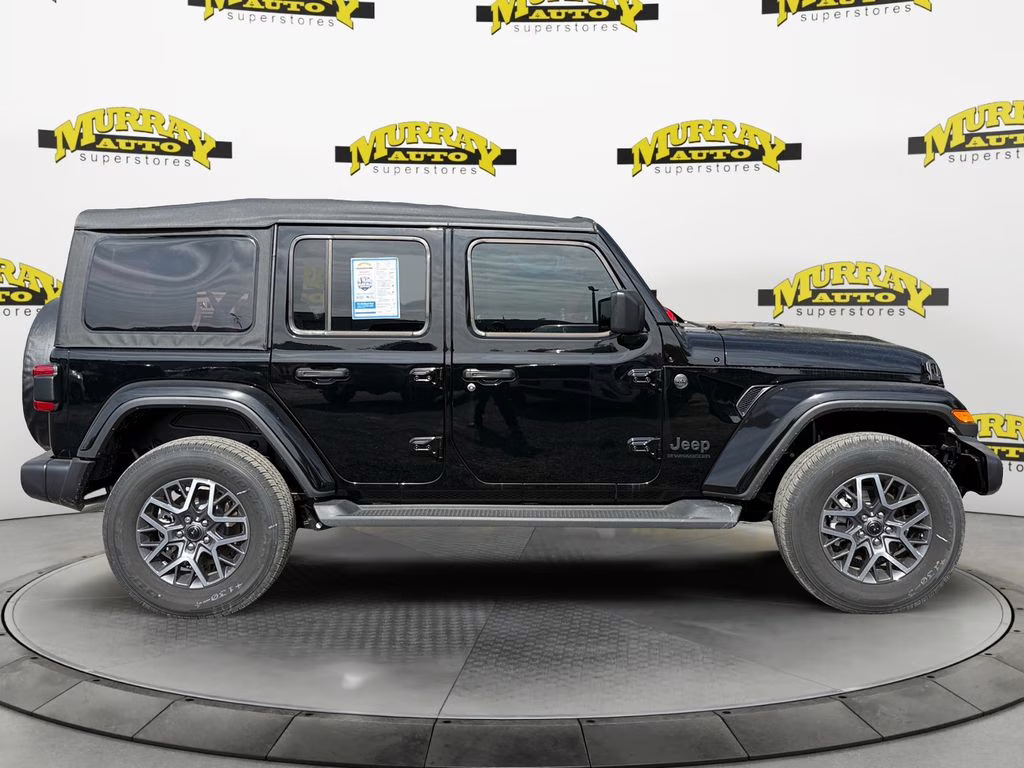 2025 Black Clearcoat Jeep Wrangler Sahara 4X4 SUV
