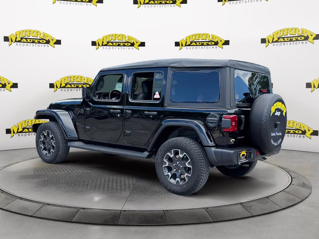 2025 Black Clearcoat Jeep Wrangler Sahara 4X4 SUV