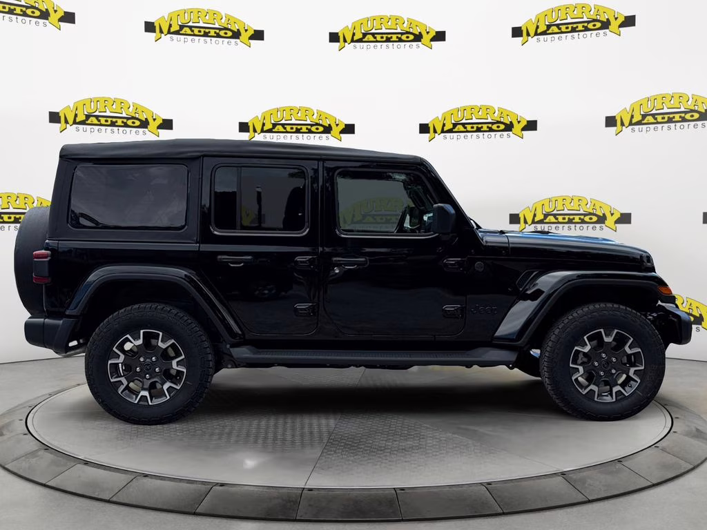 2025 Black Clearcoat Jeep Wrangler Sahara 4X4 SUV