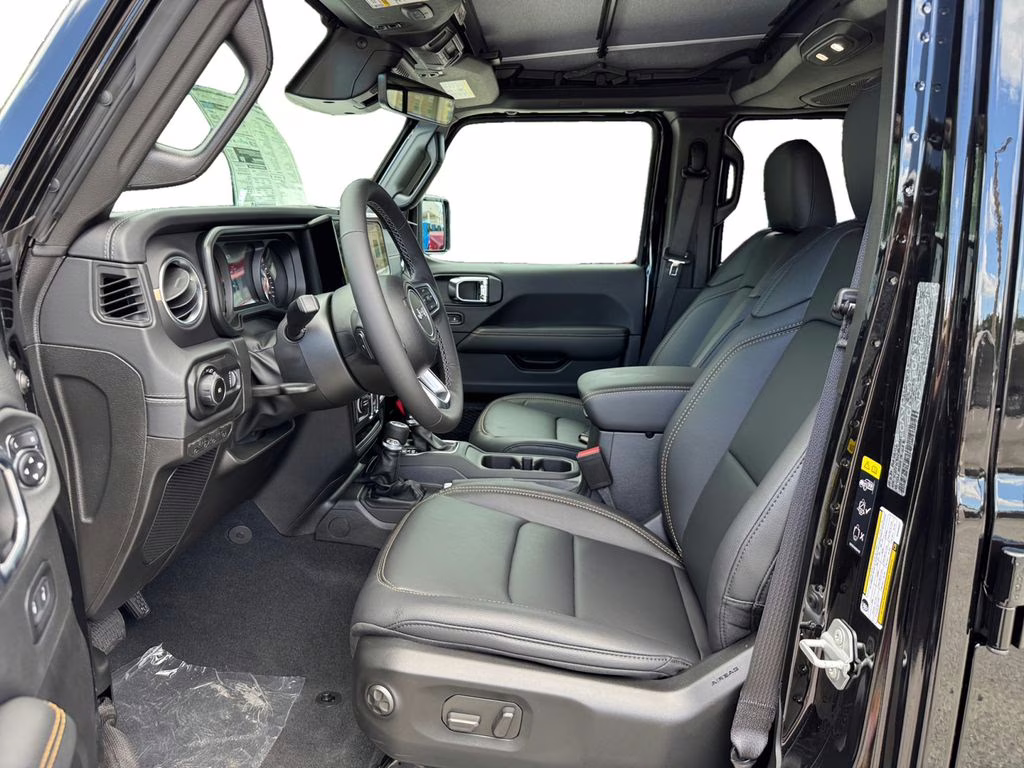 2025 Black Clearcoat Jeep Wrangler Sahara 4X4 SUV