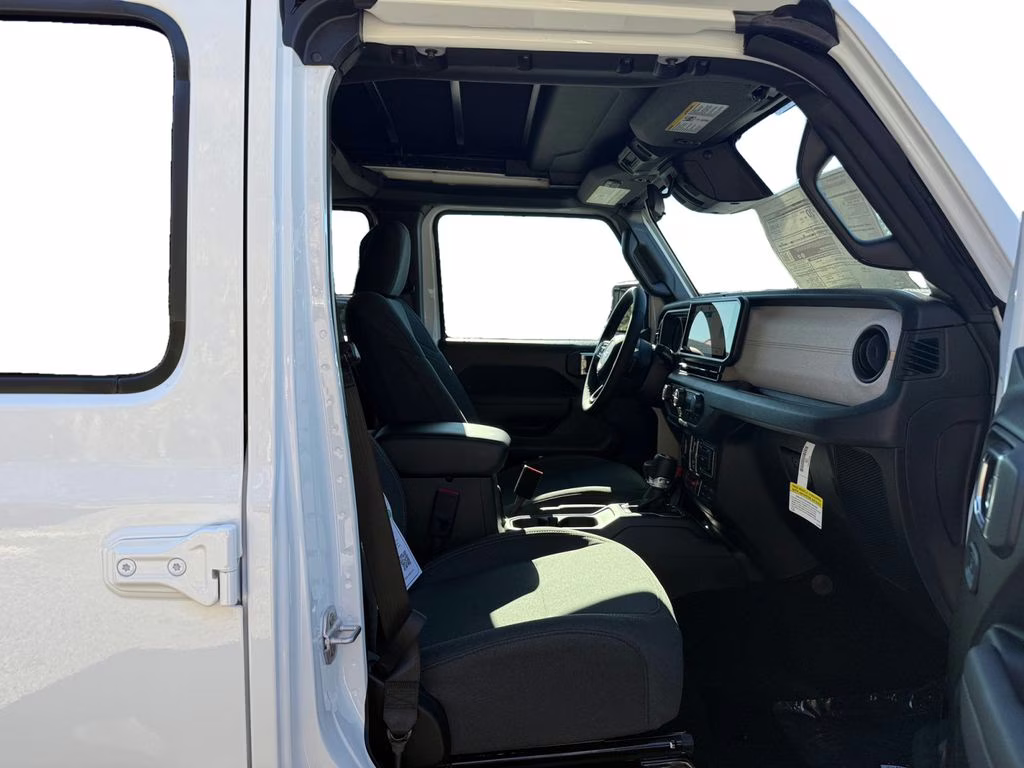 2026 Bright White Clearcoat Jeep Wrangler Willys 4X4 SUV