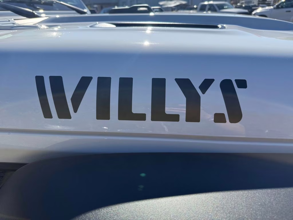 2026 Bright White Clearcoat Jeep Wrangler Willys 4X4 SUV