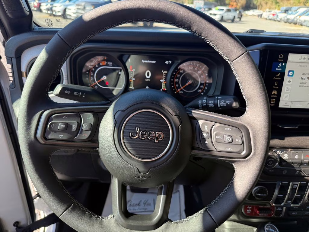 2026 Bright White Clearcoat Jeep Wrangler Willys 4X4 SUV