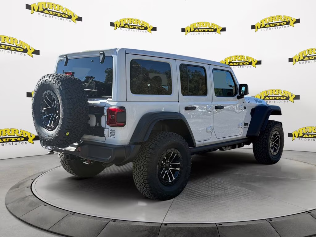 2026 Bright White Clearcoat Jeep Wrangler Willys 4X4 SUV