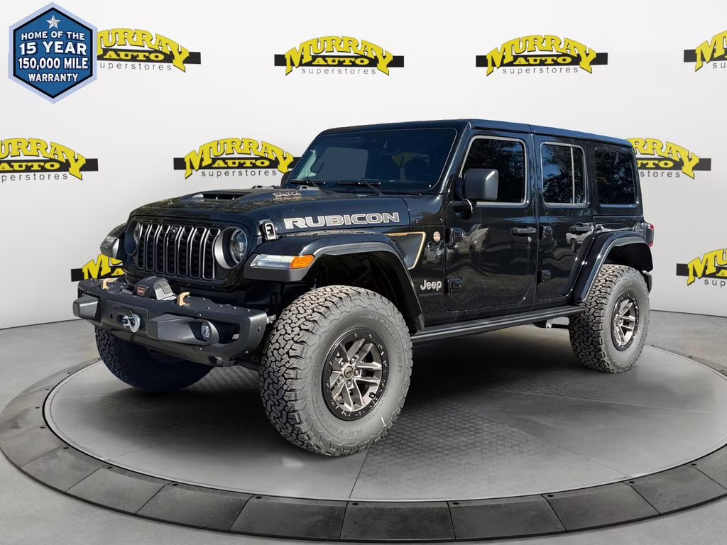 2025 Black Clearcoat Jeep Wrangler Rubicon 392 4X4 SUV