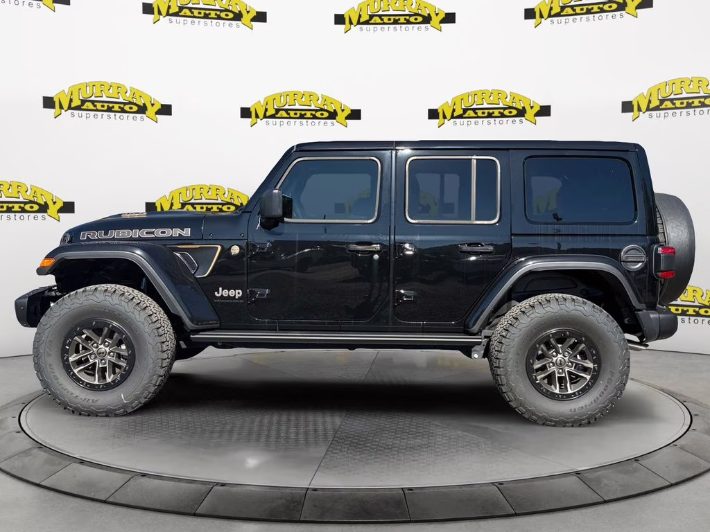 2025 Black Clearcoat Jeep Wrangler Rubicon 392 4X4 SUV