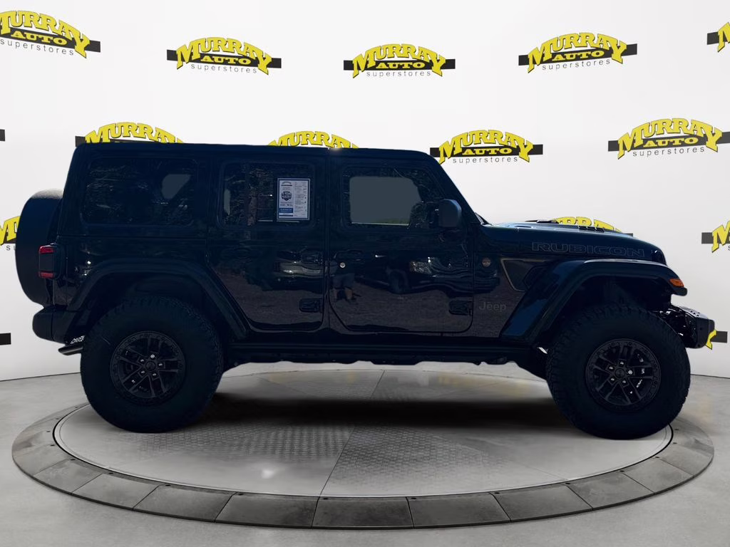 2025 Black Clearcoat Jeep Wrangler Rubicon 392 4X4 SUV