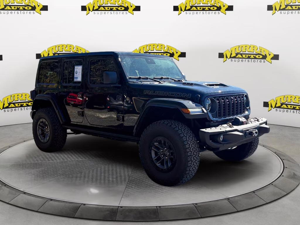 2025 Black Clearcoat Jeep Wrangler Rubicon 392 4X4 SUV