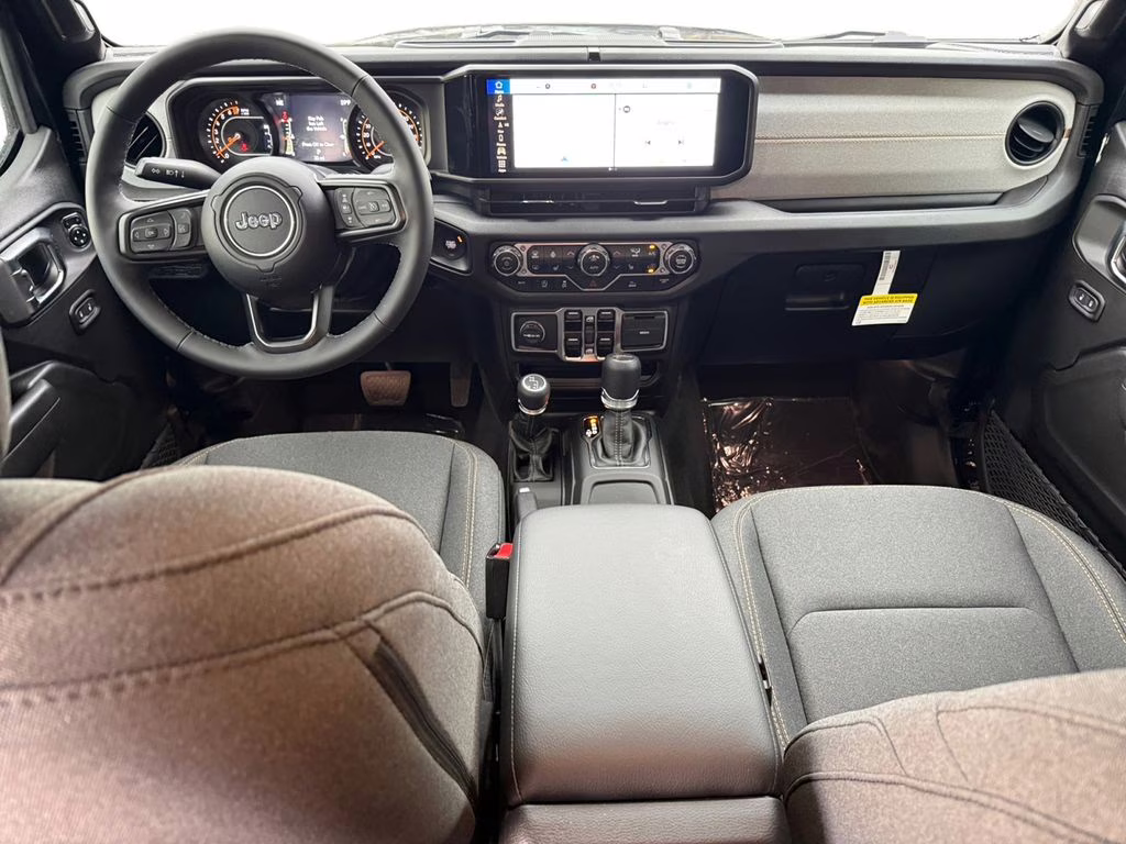 2025 Black Clearcoat Jeep Gladiator Sport S 4X4 Truck