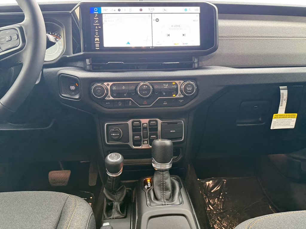 2025 Black Clearcoat Jeep Gladiator Sport S 4X4 Truck