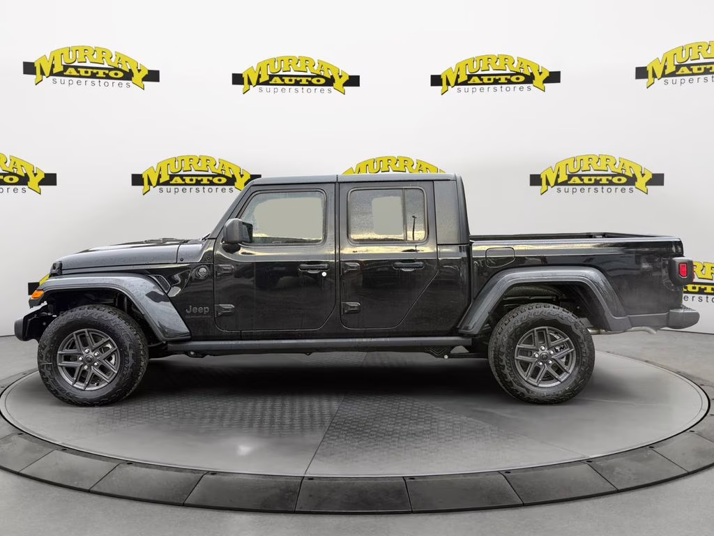 2025 Black Clearcoat Jeep Gladiator Sport S 4X4 Truck