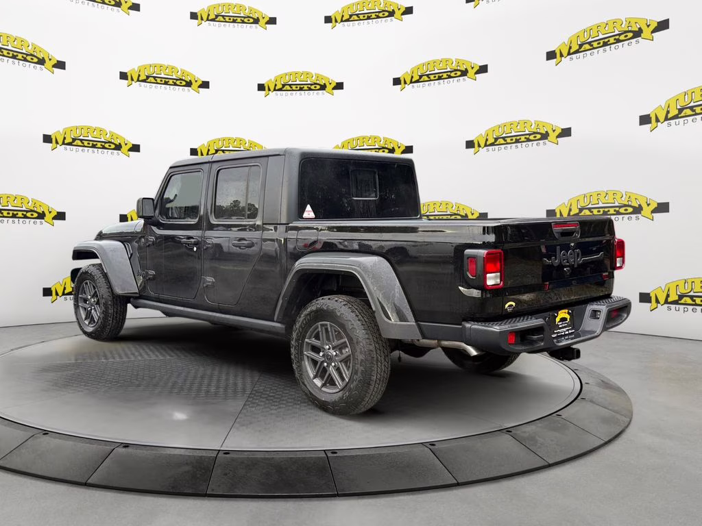 2025 Black Clearcoat Jeep Gladiator Sport S 4X4 Truck