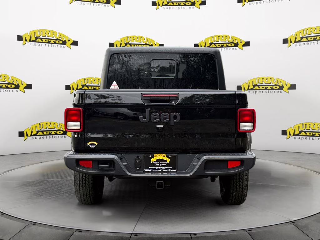 2025 Black Clearcoat Jeep Gladiator Sport S 4X4 Truck