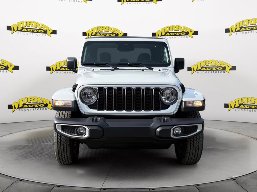 2026 Bright White Clearcoat Jeep Gladiator Sport S 4X4 Truck