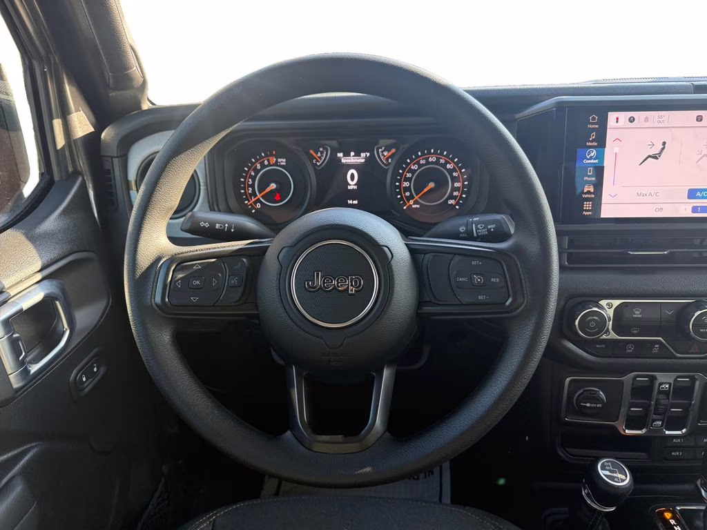 2026 Granite Crystal Metallic Clearcoat Jeep Gladiator Sport 4X4 Truck