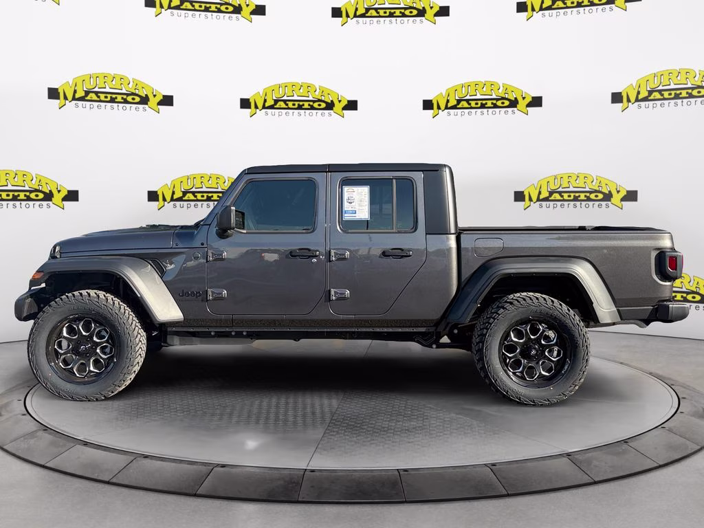 2026 Granite Crystal Metallic Clearcoat Jeep Gladiator Sport 4X4 Truck