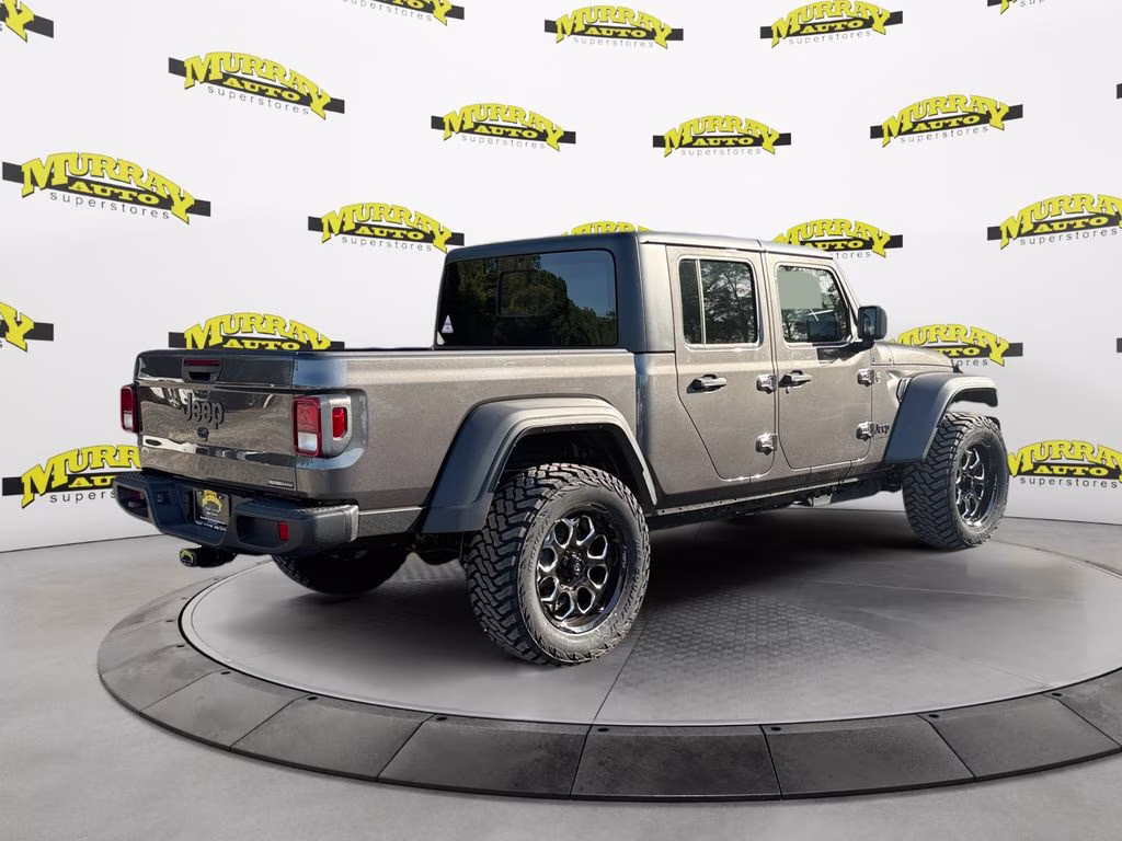2026 Granite Crystal Metallic Clearcoat Jeep Gladiator Sport 4X4 Truck