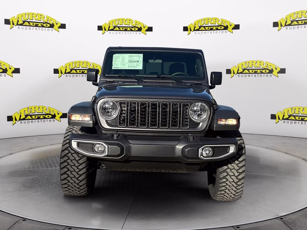 2026 Granite Crystal Metallic Clearcoat Jeep Gladiator Sport 4X4 Truck