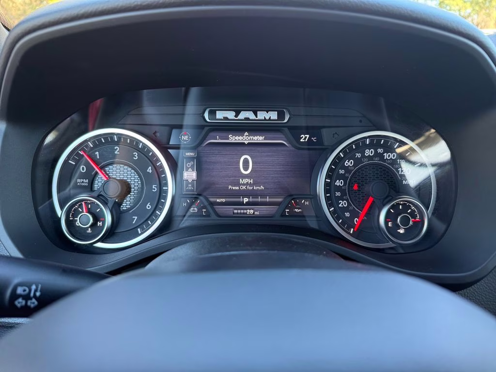 2025 Granite Crystal Metallic Clearcoat Ram 1500 Big Horn/Lone Star 4X4 Truck