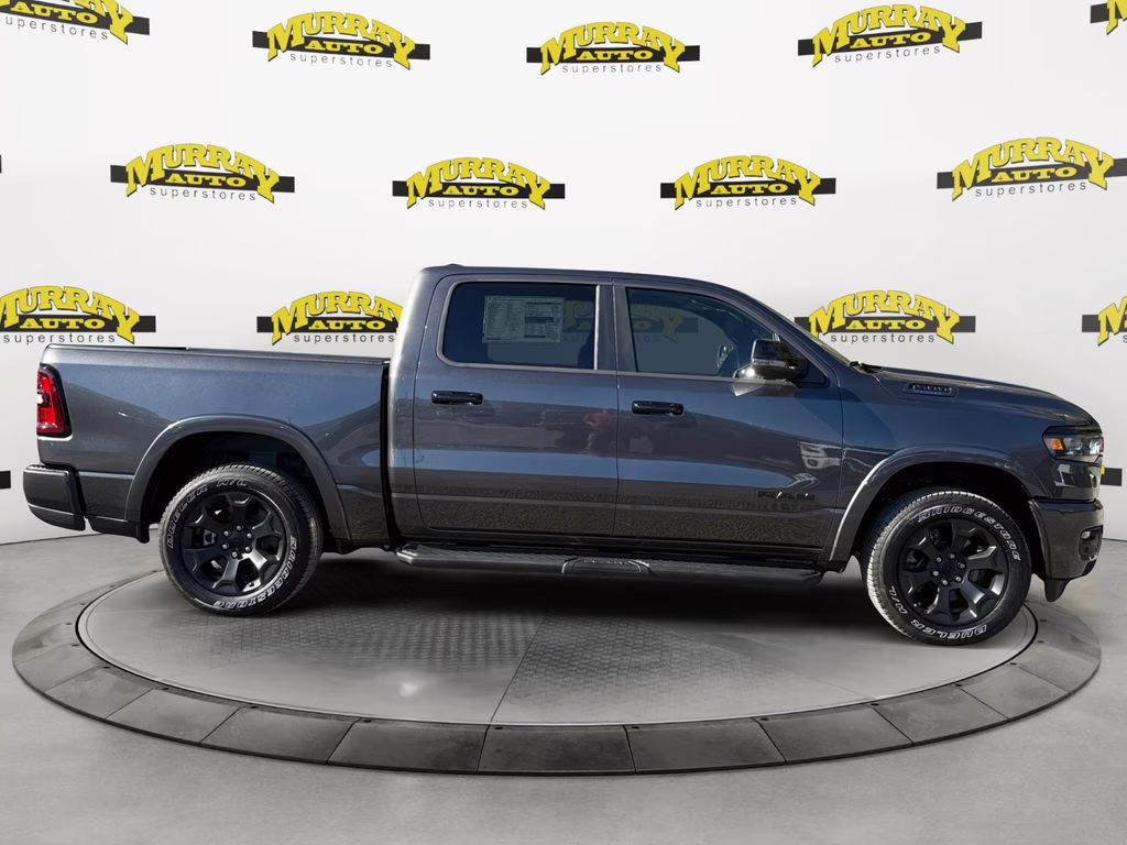 2025 Granite Crystal Metallic Clearcoat Ram 1500 Big Horn/Lone Star 4X4 Truck