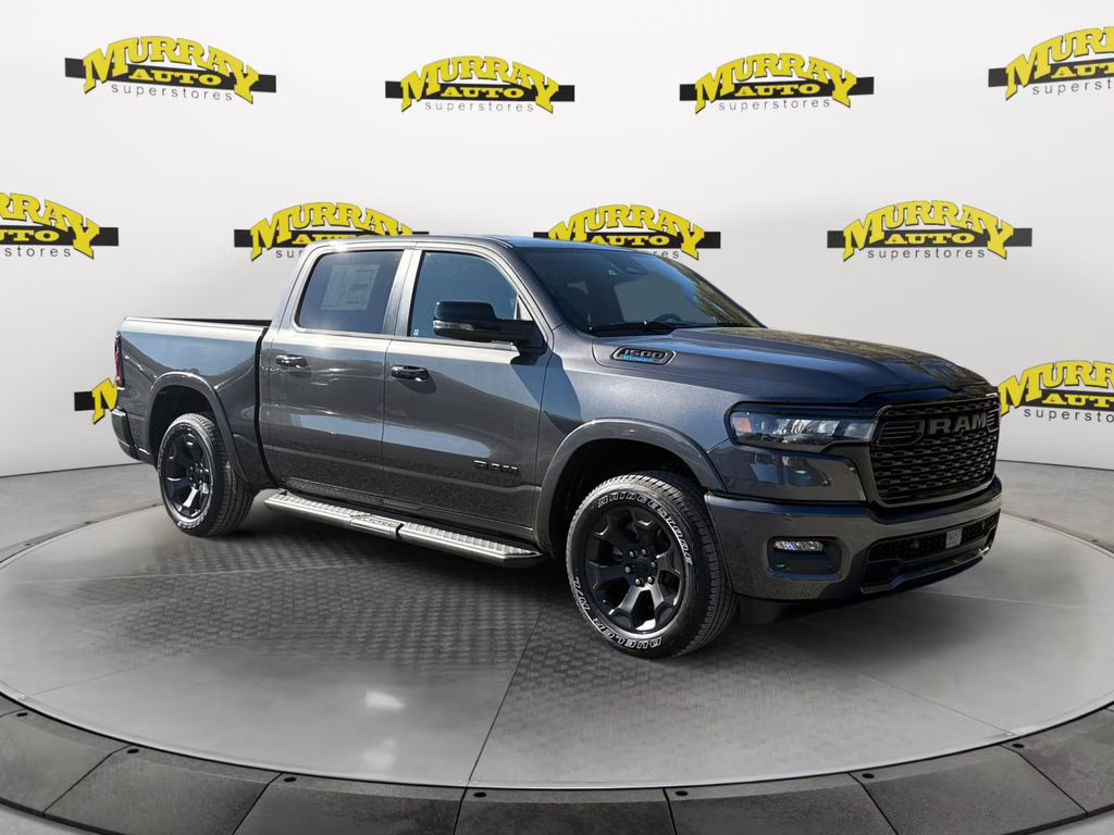 2025 Granite Crystal Metallic Clearcoat Ram 1500 Big Horn/Lone Star 4X4 Truck