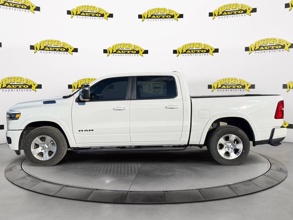 2025 Bright White Clearcoat Ram 1500 Big Horn/Lone Star 4X4 Truck
