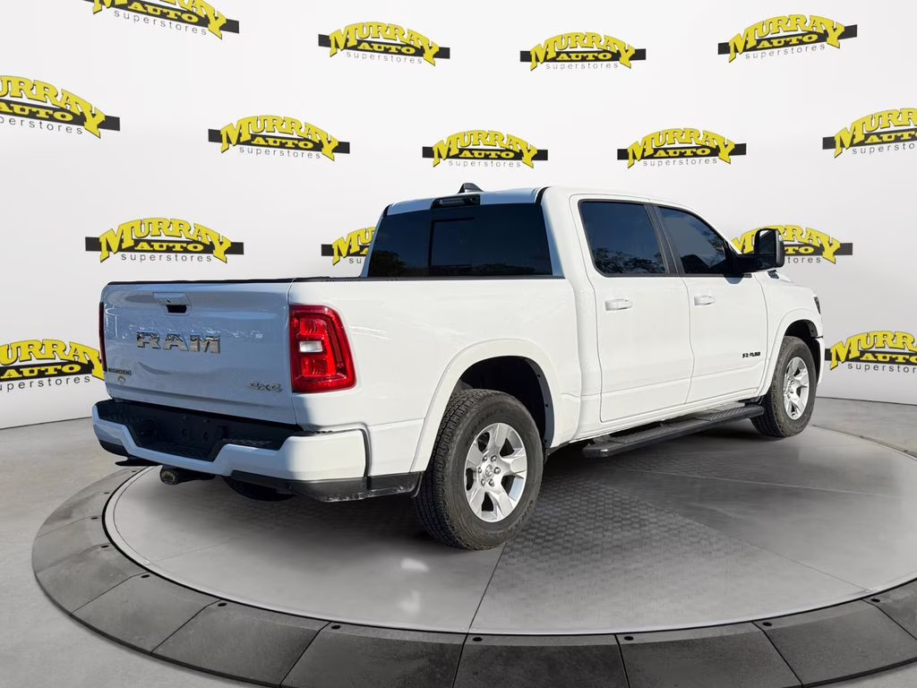 2025 Bright White Clearcoat Ram 1500 Big Horn/Lone Star 4X4 Truck