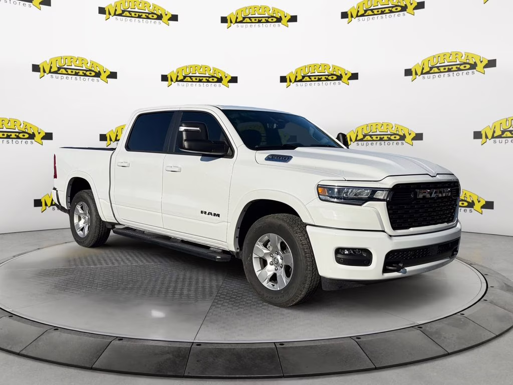 2025 Bright White Clearcoat Ram 1500 Big Horn/Lone Star 4X4 Truck
