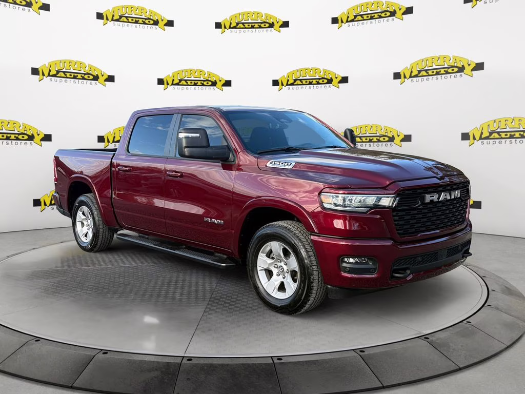 2025 Delmonico Red Pearlcoat Ram 1500 Big Horn/Lone Star 4X4 Truck