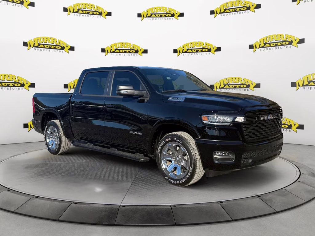 2026 Diamond Black Crystal Pearlcoat Ram 1500 Big Horn/Lone Star 4X4 Truck