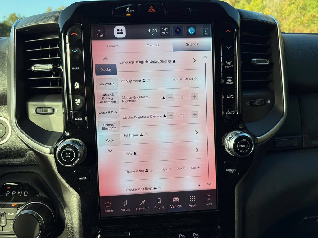 2026 Diamond Black Crystal Pearlcoat Ram 1500 Big Horn/Lone Star 4X4 Truck